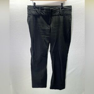 Maurices Straight Leg Black Dress Pants Womens 11/12 Stretch Casual Office 1967